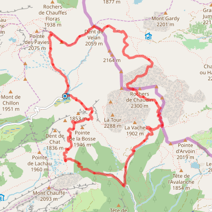 Parcours Marche Tour Des Cormettes De Bise La Chapelle D Abondance