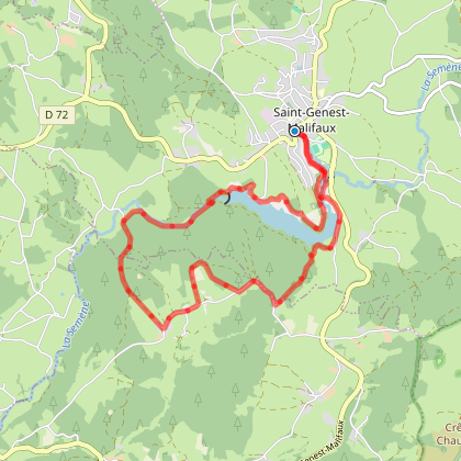Parcours marche Saint Genest Malifaux estival AM Saintgenestmalifaux