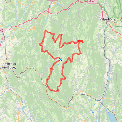 La Route des Sapins du Haut-Bugey - Circuit Plateau d'Hauteville