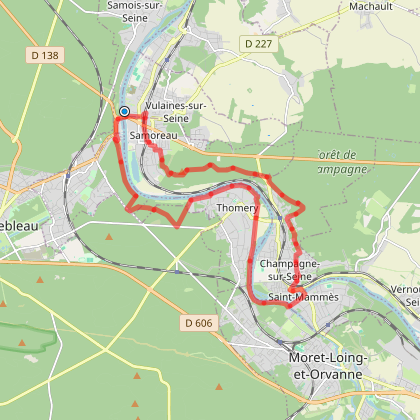 Parcours Marche Samoreau Champagne Sur Seine St Mammes Thomery Avon Samoreau Vulaines Sur Seine Parcours Marche Samoreau Champagne Sur Seine St Mammes Thomery Avon Samoreau Vulaines Sur Seine