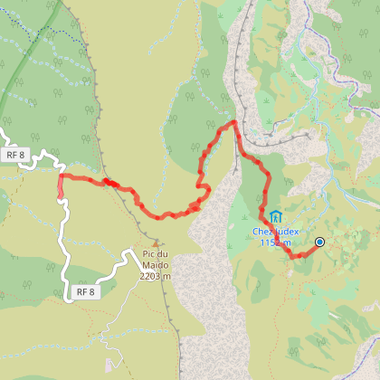 Parcours Marche Roche Plate Maido Saint Paul