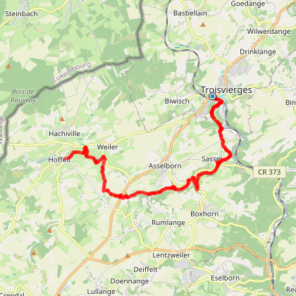Die grenzüberschreitende Wanderschleife - Streckenabschnitt 2 - Troisvierges - Hoffelt
