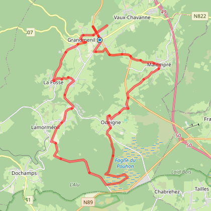 Manhay: Circuit commémorations 75ème anniversaire Bataille des Ardennes