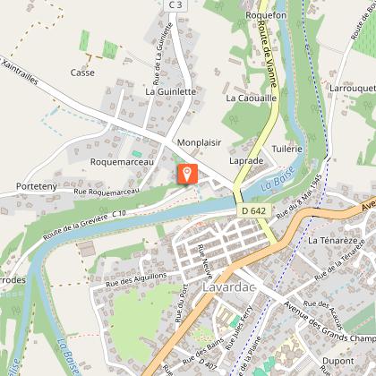 Aire de camping-car de Lavardac