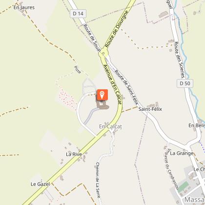 Abbey of St Benoit d'En Calcat in the village of Dourgne