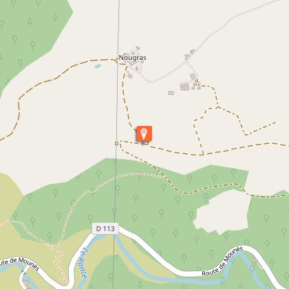 Lieux historiques StatueMenhir du Puech de Nougras 1 Mounesprohencoux