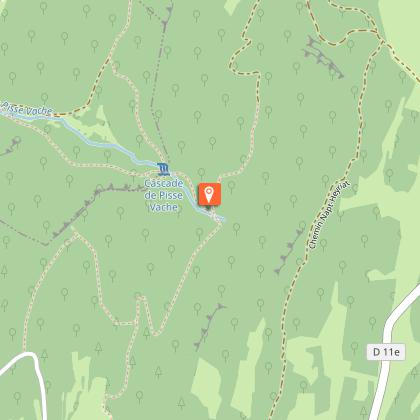 Pisse-Vache Waterfall