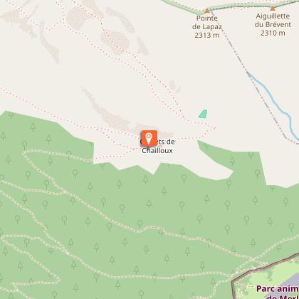 Chailloux mountain pasture and chalets