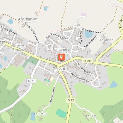 Eglise Saint-Pierre à Cussac