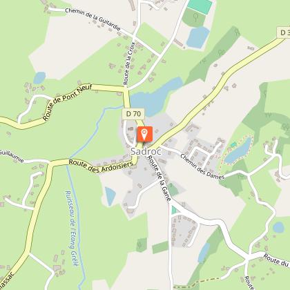 Aire d'accueil de camping-cars de Sadroc