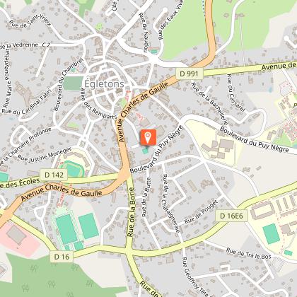 Aire d'accueil de camping-cars d'Egletons