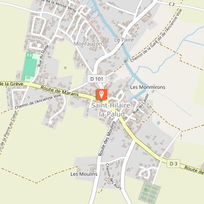 Aire de pique-nique à Saint Hilaire la Palud