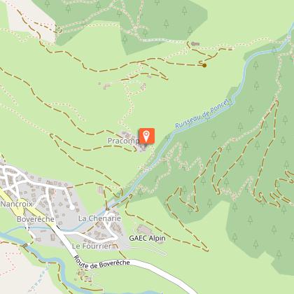 The chapel of Saint-Jacques le Majeur in Pracompuet