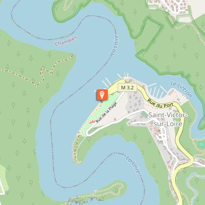 Saint-Victor-sur-Loire beach