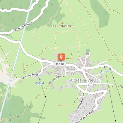 Motorhome parking area - Les Contamines