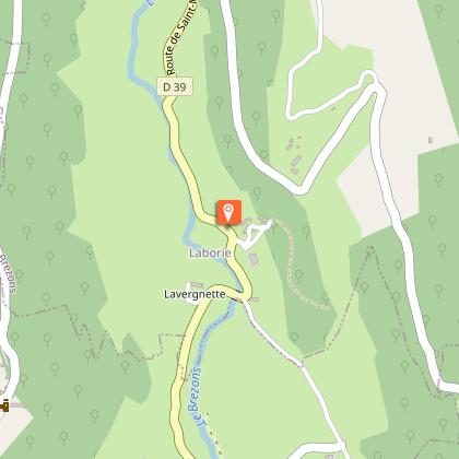 Waterfall of La Borie