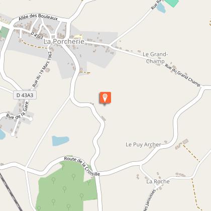 Motte castrale, dit Châteauvieux à La Porcherie