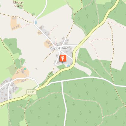 L'étang de Puy Gaillard