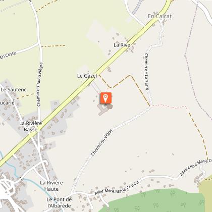 Saint Scholastique Abbey in the village of Dourgne