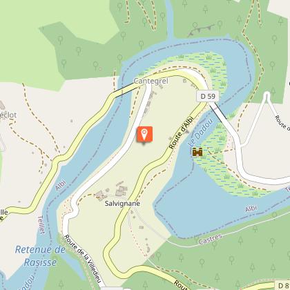 Lake of the Razisse Dam