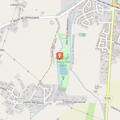 Picnic area at Domaine d'En Laure