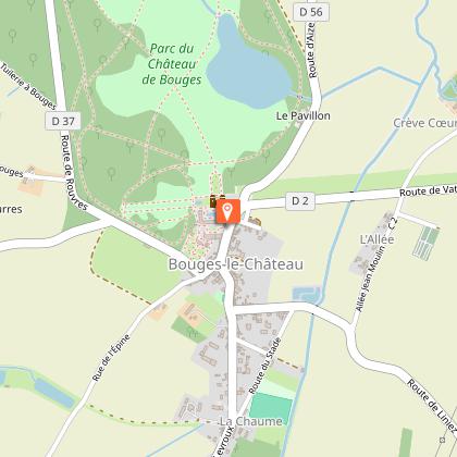 Parc et château de Bouges