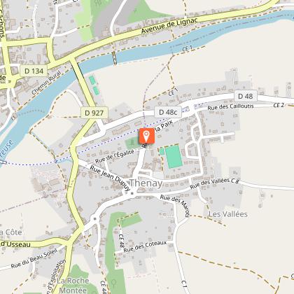 Borne de camping-car de Thenay