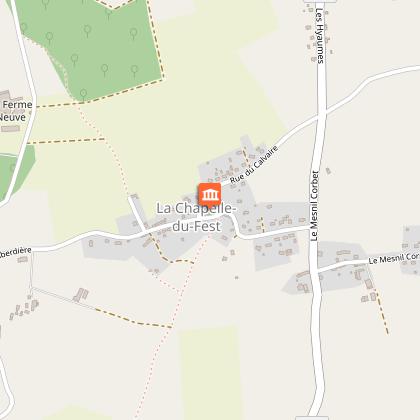 L’église Notre-Dame (La Chapelle-du-Fest - Saint-Amand-Villages) :