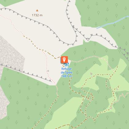 Mountain refuge of Spee