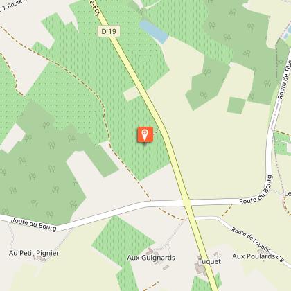 Point de vue du pigeonnier Jean de Blanc