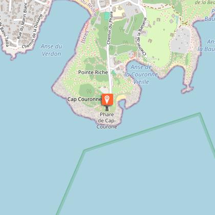 Lighthouse at Cap Couronne