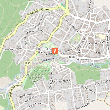 Ancient baths Grands Thermes