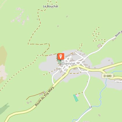 Saint-Cirgues church in Dienne