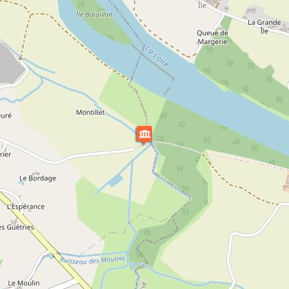 Vue sur le Prieuré de Chateaupanne