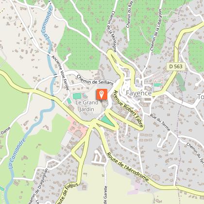 Municipal service area Camping Car- Fayence