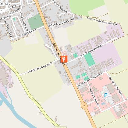 French fries shop american burger