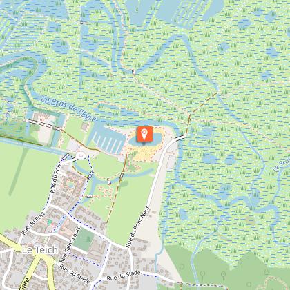 Baignade aménagée au Teich