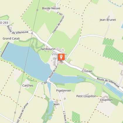 Eglise fortifiée de Villeneuve-de-Mézin