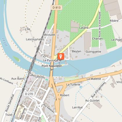 Aire de pique-nique d'Aiguillon D8 et D813