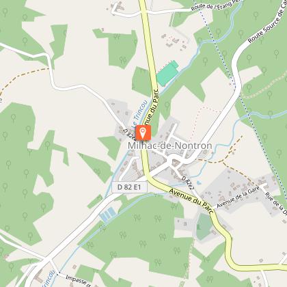 Aire de stationnement de Milhac-de-Nontron