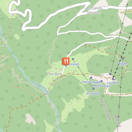 Restaurant "Chez Laurette" à Plan Bois