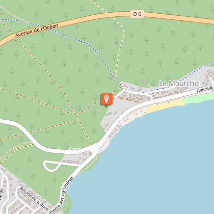 Aire de pique-nique et halte de repos vélo du Moutchic