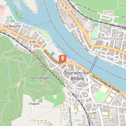 Historical center - Tournon sur Rhône