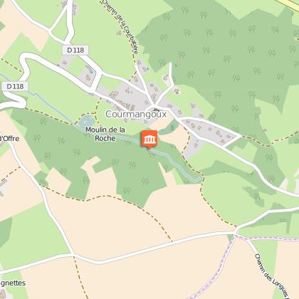 Fond de la reculée : la Roche