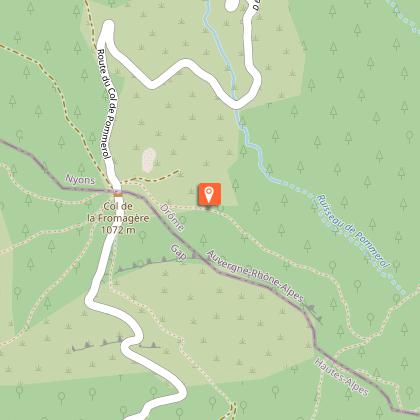 The public forest of Eygues.