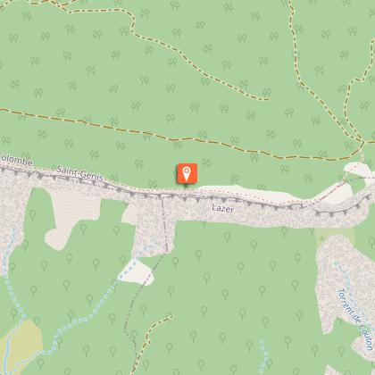 Saint-Genis mountain’s ridge.