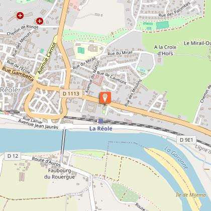 Aire de stationnement de La Réole