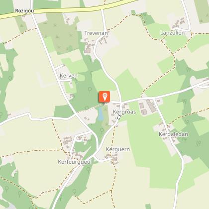 Moulin ruiné de Kergroas