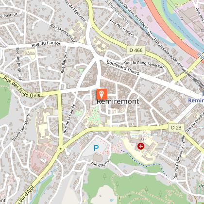 La fontaine de la place Kennedy