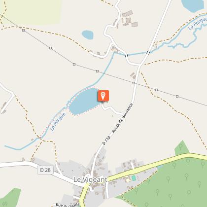 Aire de pique nique - Plan d'eau de Le Vigeant